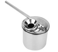 RiToEasysports Atomizer en Céramique en Acier Inoxydable en Céramique Peinture Spray for Sound Work Email Oxids Metal Art Tool pour Les Artistes et Les Artisans 200 ML d'argent (300ML)