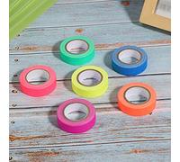 RiToEasysports Avertissement de Décoration Ruban Amovible Lui-même Glue Sticker de Décoration Plus Léger pour Flower Industries 6PC