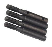 RiToEasysports Axe de Tronçon de Portail RC, 4 Pièces d'arbre D'engrenage D'entraînement en Acier trempé avec Une dureté et Une durabilité élevées, pour Chenille Axiale SCX10 II 1/10 RC