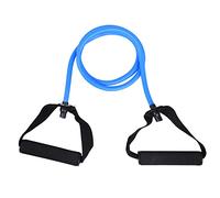 RiToEasysports Bandes de Résistance avec Poignées, élastiques de Fitness for Entraînement à Domicile, Musculation, Yoga, Pilates (Blue)
