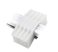 RiToEasysports Bâton de Poussée de Scie à Table, Bloc Coulissant de Tige de Poussée électrique ABS pour le Travail du Bois, Connexion Stable, Remplacement de Curseur d'actionneur Linéaire de Moteur