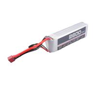 RiToEasysports Batterie Lipo RC 11,1 V 35 C 2600 MAh 3S, Puissance Haute Performance pour Drone FPV Racing, avec Prise D'équilibre XH, pour Avion RC, Hélicoptère, Bateau, Quadrirotor (Prise en T)