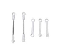 RiToEasysports Bielle de Connexion, Tringlerie de Commande for Hélicoptères RC (White)