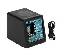 RiToEasysports Bitcoin Miner, Mini Bitcoin Miner Machine 1,54 Pouces Écran Intelligent USB Loterie Mining Device Horloge de Bureau 1060 KH/s Hashrate pour Les Mineurs de Crypto-Monnaie