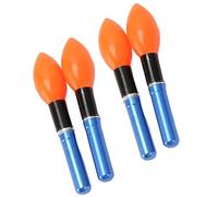 RiToEasysports Bobber Light, 4 Pièces de Type Ampoule Réutilisable, Flotteurs de Pêche électroniques, Bâton Lumineux avec Lueur Ultra Brillante pour la Pêche de Nuit (Rouge)