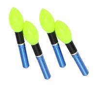RiToEasysports Bobber Light, 4 Pièces de Type Ampoule Réutilisable, Flotteurs de Pêche électroniques, Bâton Lumineux avec Lueur Ultra Brillante pour la Pêche de Nuit (Green)