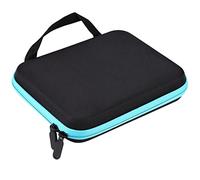 RiToEasysports Boîte de Rangement Portable D'huile Essentielle D'aromathérapie, Conception Anti-Collision, Grande capacité pour Vernis à Ongles (Blue)