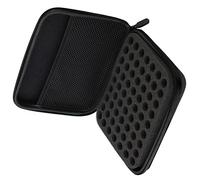 RiToEasysports Boîte de Rangement Portable D'huile Essentielle D'aromathérapie, Conception Anti-Collision, Grande capacité pour Vernis à Ongles (Black)