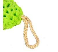RiToEasysports Boule éponge Exfoliante pour Corps Doux, Douche Spa, pour Peau Douce, 4 Couleurs pour Bain-douche (GREEN)