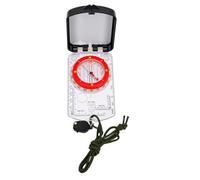 RiToEasysports Boussole, Boussole de Randonnée Compacte avec Angle D'inclinaison Réglable et Miroir Lumineux LED pour Le Camping en Randonnée