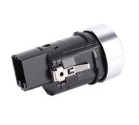 RiToEasysports Bouton de Commutation de Démarrage et d'arrêt du Moteur Bouton de Démarrage électrique d'allumage en Plastique argenté 4G1905217A Réponse Sensible Installation Facile pour les