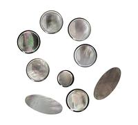 RiToEasysports Boutons de e Saxophone 9 Pièces, Ensemble de 9 Matériaux de Coque pour Saxophone Alto, avec un Aspect Arrondi et une Bonne Sensation de Main