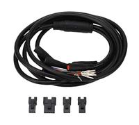 RiToEasysports Câble d'alimentation 1 à 5, Câble de Données Multi-périphériques avec des Fils Stables en Bouchons et en Cuivre et en Incendie Résister à L'isolation pour Le Scooter électrique