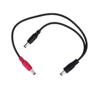 RiToEasysports Câble d'amplification de Puissance pour Effets de Guitare, Matériau ABS, Adaptateur Double Tension pour Pédales Haute Tension, Idéal pour les Musiciens et les Pédaliers