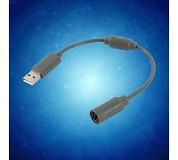 RiToEasysports Câble de Manette, Contrôleur Filaire Adaptateur USB Breakaway Câble de Connexion Cordon Gamepad Pièce de Rechange pour Adaptateur Thrustmaster USB