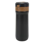 RiToEasysports Cafetière de Voyage Isolée en Acier Inoxydable 304 Durable, Conception Tout-en-un pour les Amateurs de café du Matin, 320ML