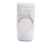 RiToEasysports Cafetière Portable, Machine à Expresso Manuelle avec Pression de 9 à 15 Bars pour le Camping, les Voyages, le Bureau et le café Moulu ou les Capsules (WHITE)