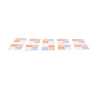 RiToEasysports Carreaux de Sol de Maison de Poupée, Accessoires de Maison de Poupée en Bois Miniature pour Métier de Décoration Intérieure, Conception Vibrante à l'échelle 1:12, Portable Compact,