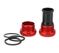 RiToEasysports Céramique de Résistance à Haute Température avec Support de Sol, adapté au Cadre 68-73 Mm, Noir, 1 Ensemble, Simple Conçu, pour Les Cyclistes (Rouge)