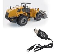 RiToEasysports Chargeur USB pour Véhicule D'ingénierie télécommandé Entièrement en Métal, Accessoire de Camion de Véhicule RC avec Une Finition Soignée, pour des Performances de Contrôle (1583-003)