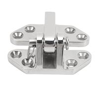 RiToEasysports Charnière Marine, Charnière de Pont en Acier Inoxydable 316 Poli Miroir Résistant à la Rouille, Facile à Installer sans Perçage, pour Bâche de Cabine de Yacht et Bateau