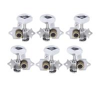 RiToEasysports Chevilles D'accordage de Guitare, 6 Pièces, Têtes de Machine avec Vis pour Guitare Classique ou Acoustique