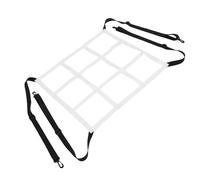 RiToEasysports Cible de Zone de Frappe, Aide à L'entraînement au Lancer de Balle-Molle de Baseball Réglable avec Conception de Crochet pour Frapper Le Bâton, Attraper Le Backstopping (White)