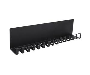 RiToEasysports Cintre D'affichage de Médailles, Porte-médaille Robuste, N'abandonnez Jamais pour Les Athlètes, Chambre à Coucher, Salle de Sport, Cadeau Parfait 15,8x4,0x2,6 Pouces