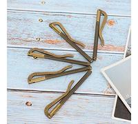 RiToEasysports Clamp/Holder à Hauteur de Printemps à Haute dureté Clamp/Holder en Espèces de Portefeuille de 85 Mm/Pockée Anti-Curie, 5 Ans, pour Espèces et Stockage de Billets, pour Les Hommes