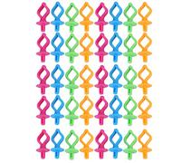 RiToEasysports Clips de Rinçage de Silicone Anti-drop pour la Gestion et L'organisation des Fils Simples, 40 STC pour le Nutriment
