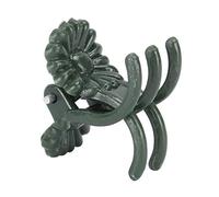 RiToEasysports Clips de Support en Plastique Fiables pour Tige, 100 Pièces, pour Fixer Les Fleurs dans Les Cours et Les Serres (Pas de dé à Coudre à l'intérieur du Clip)
