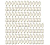 RiToEasysports Clips Planner Light Beautiful Portable Paper Clips for Office School, 100 Conceptions Papier en Papier Innovant pour Classer les Documents (Couronne)