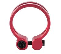 RiToEasysports Collier de Serrage de Tige de Selle de Vélo, Collier de Tige de Selle de Vélo en Alliage D'aluminium avec Structure Creuse pour de de 30,4 30,8 30,9 31,6 Mm, (rouge)