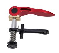 RiToEasysports Collier de Serrage pour Tige de Selle, Collier de Serrage en Alliage D'aluminium avec Crochet Pliable pour Vélo Pliant 3sixty (rouge)