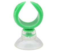 RiToEasysports Colliers de Serrage pour Tubes d'air, en Forme de Feuille, pour Aquarium, Réservoir de Poissons d'eau Douce et Salée, en Plastique Durable, Lot de 10 (Diamètre intérieur Vert 14,6 mm)