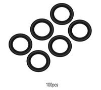 RiToEasysports Connecteur D'alarme de Pêche à Lave-Glace en Caoutchouc Durable Accessoire Léger 100 Pcs pour Pêche et Gousses de Tige