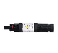 RiToEasysports Connecteur de Diodes PV Solaire IP67 Panneau de Blocage de Blocage du Panneau étanche pour Les Environnements Rigoureux PPO MATÉRIEL Noir 1 Pack (30A)