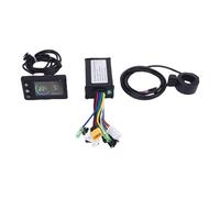 RiToEasysports Contrôleur de Vélo électrique, Coque en Alliage D'aluminium à Onde Sinusoïdale 3 Modes pour Moteur sans Balais 36 V 250 W 36 V 350 W 48 V 250 W 48 V 350 W