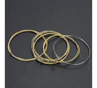 RiToEasysports Cordes de Guitare, Cordes de Remplacement de Guitare Folk en Métal avec Timbre Clair et Son Bien Défini, pour Accessoire D'instrument de Musique de Guitares Folk