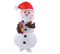 RiToEasysports Costume de Noël, Costume Gonflable en Polyester 190T pour Adultes 150-190 Cm avec Batterie, Tenue de Cosplay de Carnaval de Fête Festive pour les Vacances, les événements