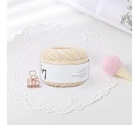 RiToEasysports Coton Sides Yarn pour Tricot, Doux et Lisse, Boule de Fil coloré pour Décoration de Couture au Crochet, Soudage D'absorption d'humidité Fil de Coton pour L'artisanat (#3)