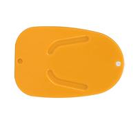 RiToEasysports Coussinet de Béquille de Moto Plaque de Support Latérale en ABS 14 X 8 Cm Base de Béquille Antidérapante avec Côtés Antidérapants pour le Stationnement sur Sol Mou pour les Pilotes