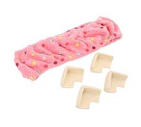 RiToEasysports Couverture de Cadre de Bande de Préhension pour Accessoires D'accrochage de Tapis, Tissu en Peluche de Coton Doux avec Bandes élastiques pour la Protection, 1 Ensemble adapté à Un