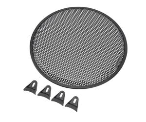 RiToEasysports Couverture de Garde de Haut-Parleur Audio de 12 Pouces Couverture de Haut-parleurs de pour RV, Fix Universal Grill Protector Universal, Installation Facile, Noir, Noir