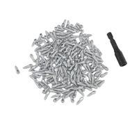 RiToEasysports Crampons Antidérapants pour Pneus de Moto, 200 Pièces de 12 Mm en Acier, Vis en Carbure, Pointes à Neige avec Outil D'installation pour VTT, SUV, UTV, Motocross, Motoneige