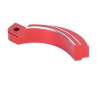 RiToEasysports Déclencheurs D'accélérateur, Levier de Frein en Alliage en Aluminium CNC avec Un Contrôle Stable pour Les émetteurs de Voitures NB4 RC (Rouge)