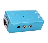 RiToEasysports DI Box Pédale de Simulation d'ampli Direct Passif, Effet de Guitare en Métal avec Enceinte 4x12 et Sortie XLR, pour Les Joueurs de Guitare électrique Performance en Studio