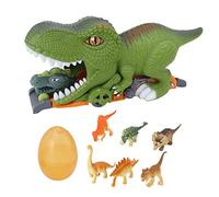 RiToEasysports Dinosaur Track Sets, Dinosaur Road Race Enhance Imagination Dinosaur Tunnel Playset Train Jouets Cadeaux pour Garçons Filles pour Anniversaire Pâques Cadeaux