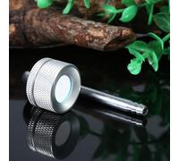 RiToEasysports Dioxyde de Carbone Diffuseur Aquarium Efficace Équipement D'aquarium pour le Réservoir de Pêche 3 Couleurs Alliage en Aluminium, Éco-Friendly Easy Nettoying Supplies pour Usage (SILVER)