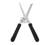 RiToEasysports Dissolvant de Membrane de Côtes, Outil de Préparation de Côtes en Acier Inoxydable de qualité Alimentaire à Haute efficacité pour Les Amateurs de Barbecue et Les Chefs (Black)